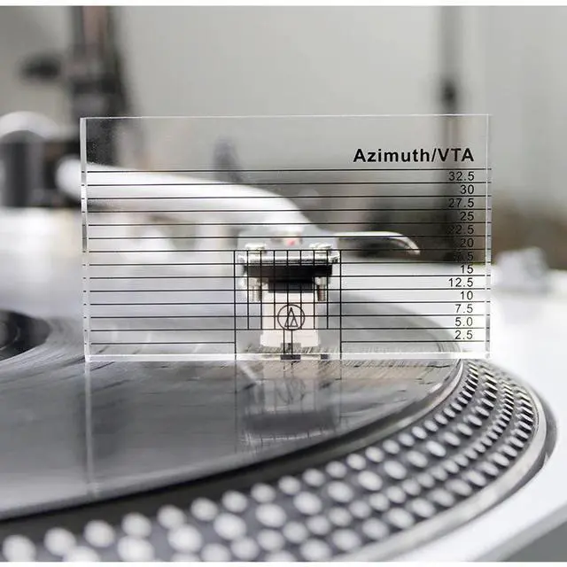 Main image of Turntable Cartridge Azimuth & VTA Verifier Ruler