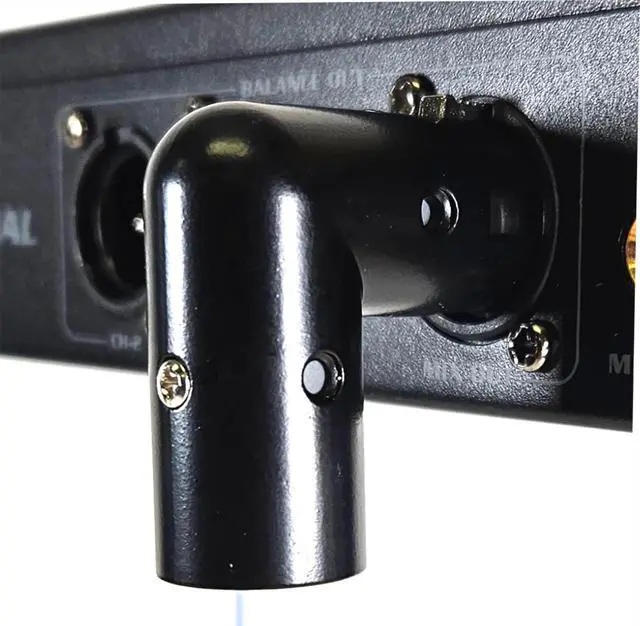Alt view image 2 of 2 - AMERICAN RECORDER 5 Pin XLR (male) to XLR (female) Balanced Right Angle Adapter
