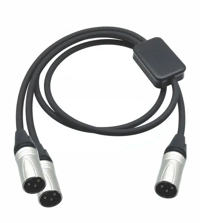 Main image of PRO Series Y Cable - XLR Male to Dual XLR Male