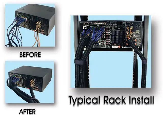 Alt view image 4 of 6 - American Recorder SNAKESKIN Cable Management