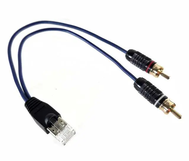 Main image of AMERICAN RECORDER RJ45 to Dual RCA Cables for Bang & Olufsen Audio Products