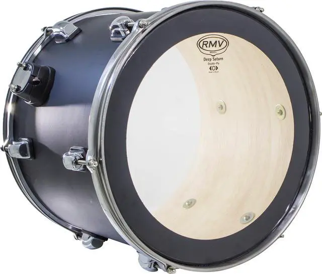 Main image of RMV Dual-Layer Deep Saturn Drum Head with Dampening Ring - 12"
