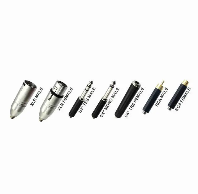 Alt view image 3 of 4 - RJ45 Audio Adapter Field Kit with Interchangeable Adapters