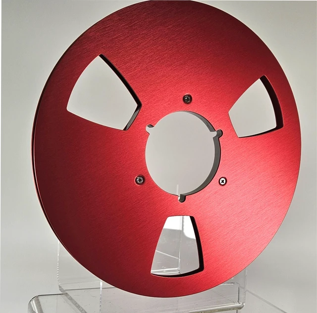 Alt view image 7 of 7 - AMERICAN RECORDER 1/4 inch NAB 10.5 inch Precision Metal Reels
