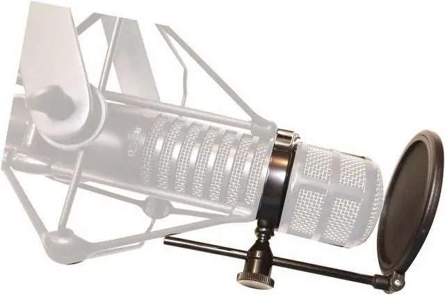 Main image of 3.25" Broadcast/Recording Pop Filter with 2" clamp