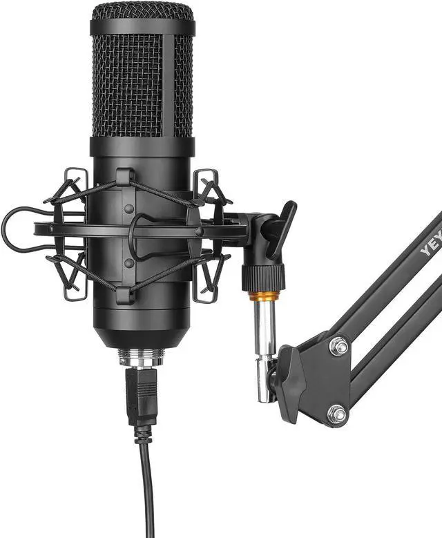 Alt view image 4 of 8 - YEYIAN AGILE Condenser Cardioid USB Microphone 24Bit/192KHZ Plug & Play PC Computer Metal Mic Boom Arm, Shock Mount Kit Recording, Gaming, Podcast, Voice Over, Streaming, Home Studio, YouTube