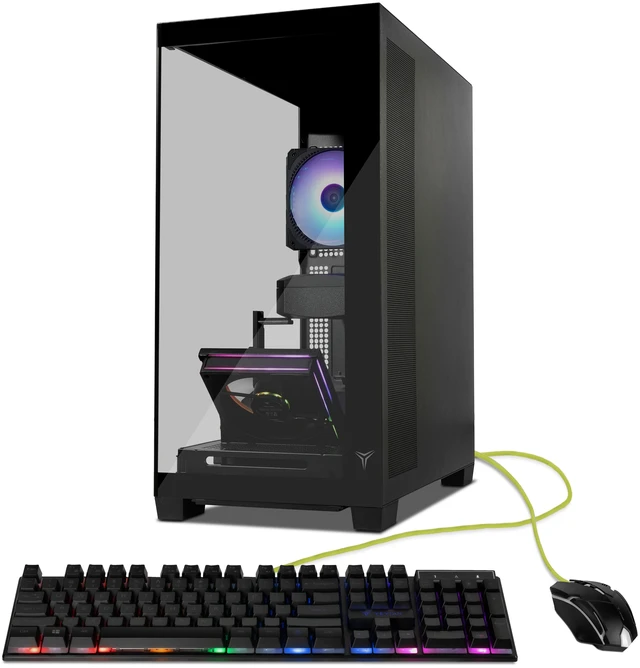 Alt view image 4 of 7 - Yeyian Gaming PC Astra X - RTX 5060 8GB : Intel Core Ultra 7 270K : 32GB DDR5 : 1TB NVMe