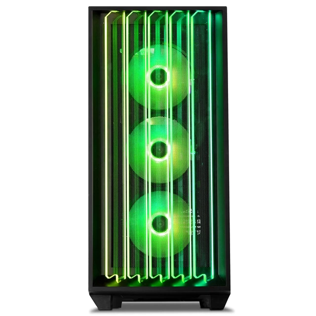 Alt view image 4 of 7 - Yeyian Gaming PC Mirage S 265FC-5701U - Intel Core Ultra 7 - 32GB DDR5 - RTX 5070 - SKU: YPI-MS265FC-5701U
