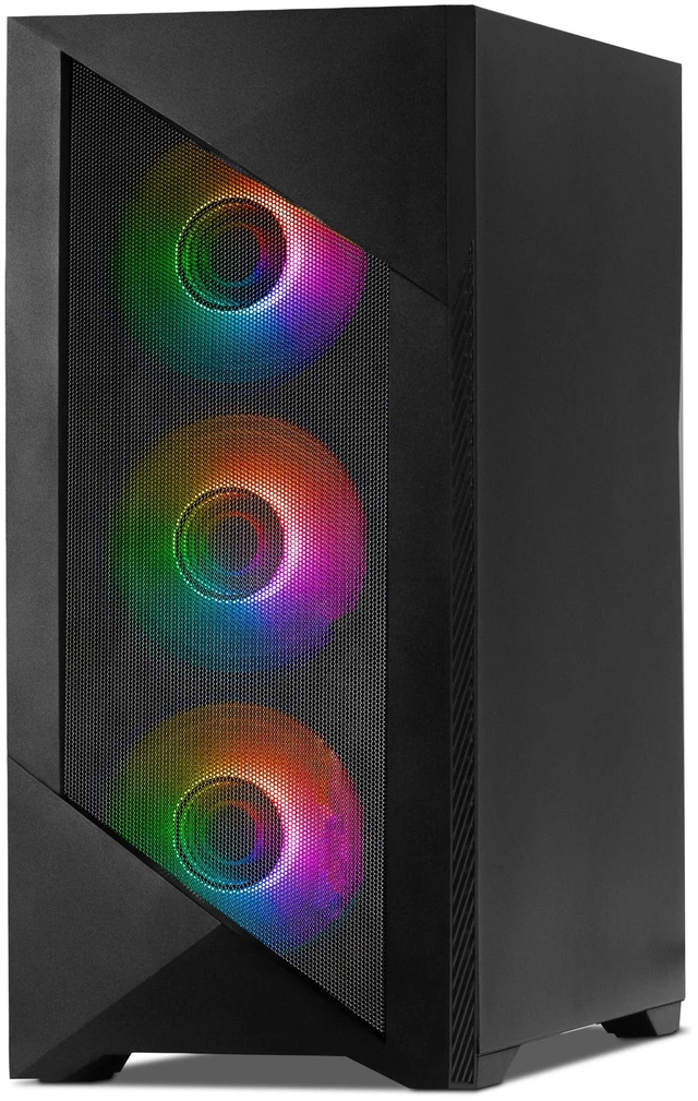 Alt view image 6 of 7 - YEYIAN Edge Gaming PC i5-14400F RTX 5060 Ti 32GB DDR5 1TB SSD - YPI-ED44F0C-56T1U