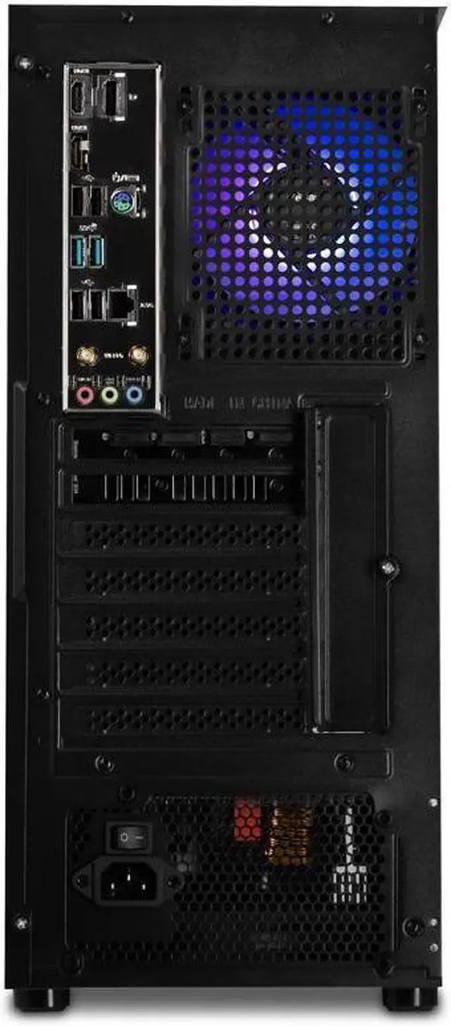 Alt view image 7 of 7 - Yeyian Tanto Gaming PC Desktop INTEL Core i5 12400F, Nvidia RTX 4060,  32GB DDR4 3200, 1TB SSD  650W Gold PSU, AC Wi-Fi, Window 11 64bit-YPI-TA24F0C-4601U