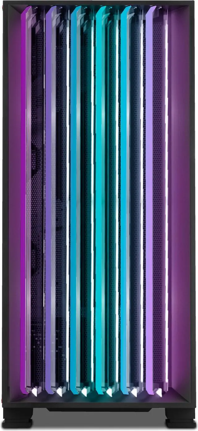 Alt view image 2 of 7 - YEYIAN Gaming PC Mirage X Full Tower with tempered glass 1.0mm metal chassis up to 420mm liquid cooling - YcF-EPMIR-X1