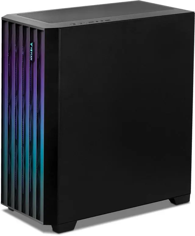 Alt view image 4 of 7 - YEYIAN Gaming PC Phoenix Mesh INTEL Core Ultra 7 265F NVIDIA GeForce RTX 5070 32GB 6000MHz RGB 2TB SSD NVMe 240mm AIO Liquid 750W PSU Windows 11 Home - YPI-PM265FC-5701B