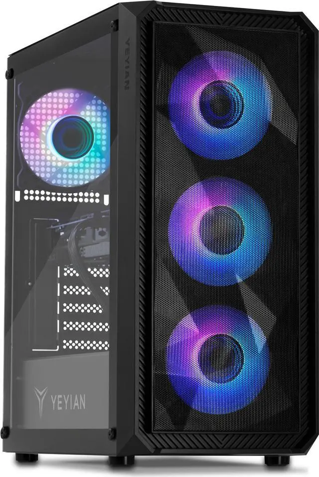 Main image of YEYIAN Gaming Tanto RYZEN 7 9700X NVIDIA RTX 5070 32GB DDR5 6000MHz RGB RAM 2TB SSD NVMe 750W PSU Windows 11 Home -YPA-TA970XC-5701B