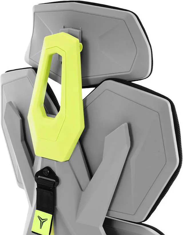 Alt view image 5 of 7 - YEYIAN Ergonomic Gaming Chair. Lumbar Support, Adjustable Seat Height, Adjustable Armrests. YAR-GAOME-M1