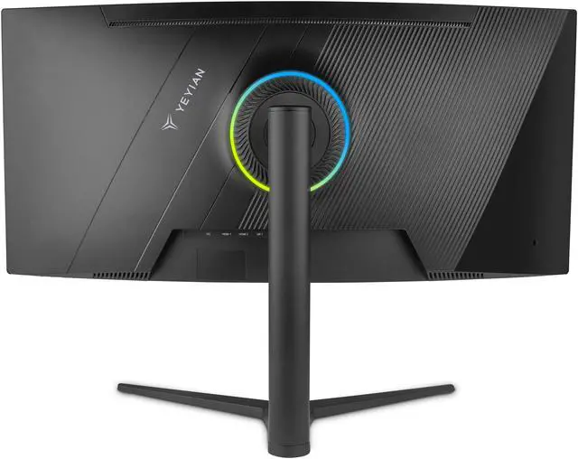 Alt view image 4 of 6 - YEYIAN Gaming Monitor 34". Ultrawide Curved, 180Hz, 1ms, VA, WQHD (3440x1440), FreeSync, HDMI , Display Port, Tilt Adjustable: Model: YMC-FV234-M1