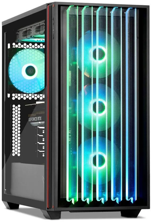 Main image of YEYIAN Gaming PC. Intel Core Ultra 9 285K 5.7 GHz, NVIDIA RTX 5080 16GB GDDR7, 360mm AIO, 2 TB NVMe, 32 GB DDR5, 850W 80+ GOLD, Windows 11 Home. Model YPI-MS285KC-5801MC