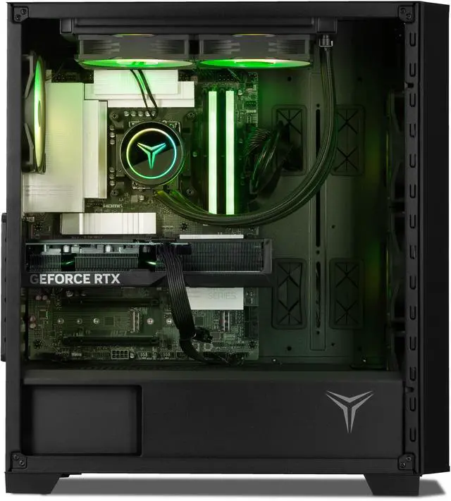 Alt view image 4 of 6 - YEYIAN Gaming PC. AMD Ryzen 7 7800X3D 5.0 GHZ, NVIDIA RTX 5070, 1TB NVMe, 32GB DDR5, 650W 80+ GOLD, Windows 11 Home. Model YPA-PM780DC-5701U
