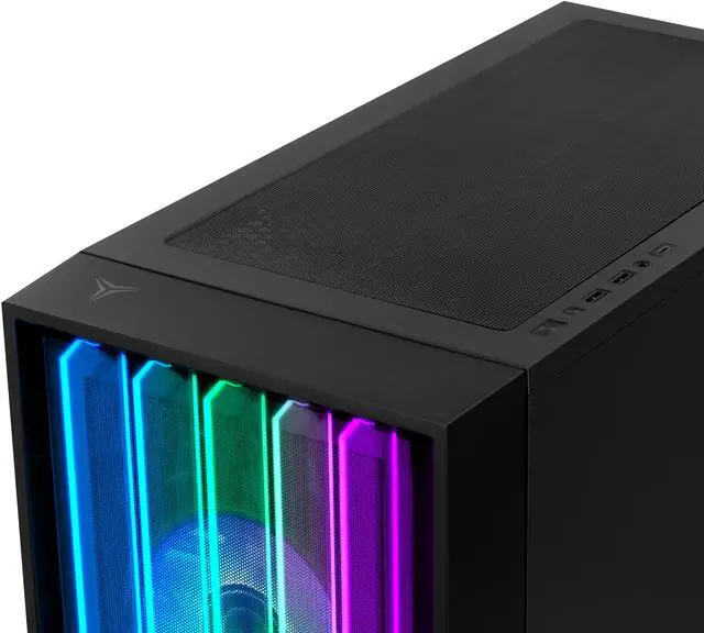 Alt view image 6 of 6 - YEYIAN Gaming PC. AMD Ryzen 7 7800X3D, NVIDIA RTX 4080 Super, 360 AIO Liquid Cooler, 1 TB NVMe, 32GB DDR5, 850W 80+ GOLD, Windows 11 Home. Model YPA-MS780DC-48S1U