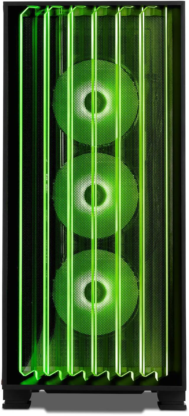 Alt view image 3 of 5 - YEYIAN Gaming PC. AMD Ryzen 7 9800X3D, NVIDIA RTX 5090, 360mm AIO Liquid Cooler 4 TB NVMe, 64GB DDR5, 1000W 80+ PLATINUM, Windows 11 Home. Model YPA-MX980DD-5901U