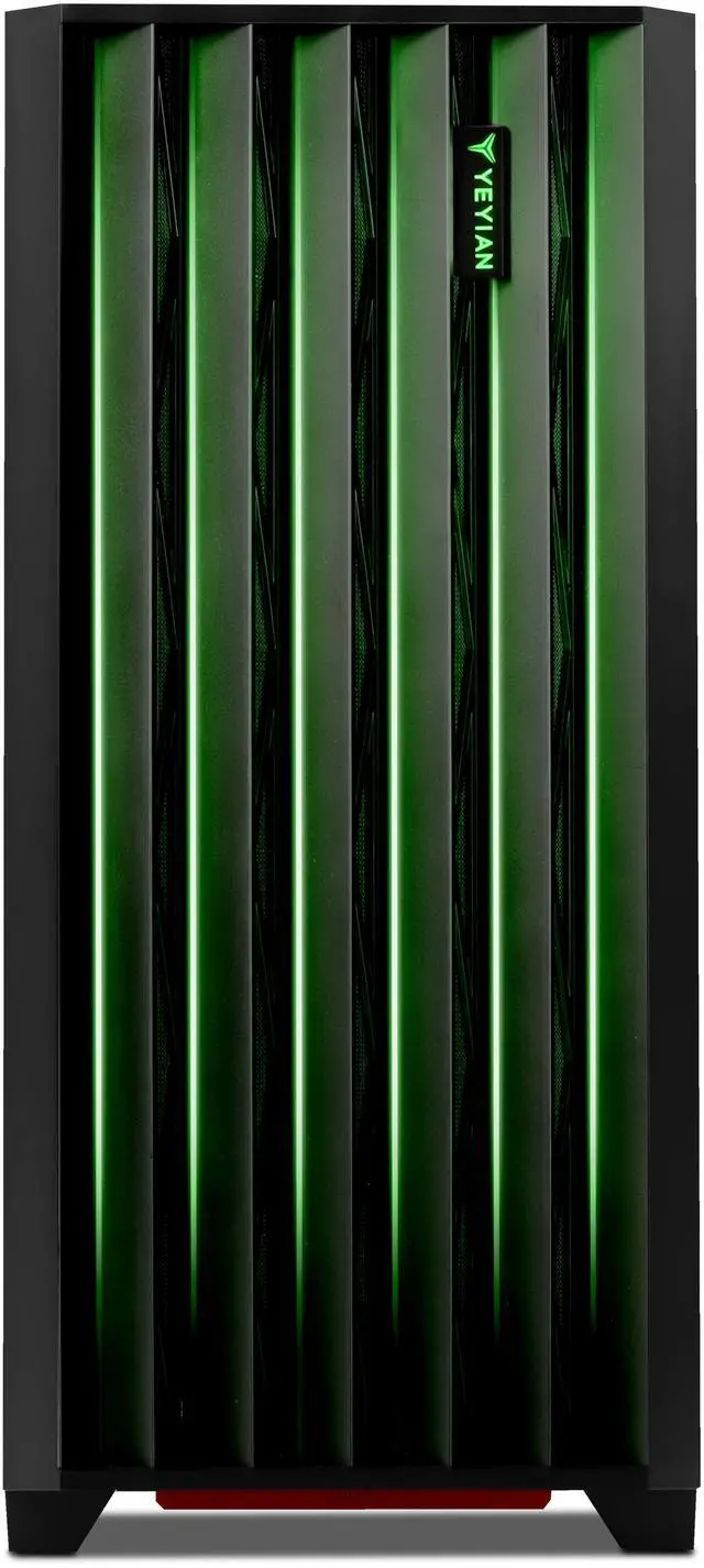 Alt view image 2 of 6 - YEYIAN Gaming PC. AMD Ryzen 7 8700F, NVIDIA RTX 5070, 2TB NVMe, 32GB DDR5, 1000W 80+ GOLD, Windows 11 Home. Model YPA-PM87F0C-5701U