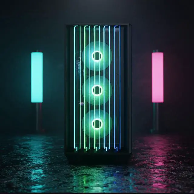 Alt view image 7 of 7 - YEYIAN Gaming PC. Intel Core Ultra 7 265F, NVIDIA RTX 5060 Ti 8GB GDDR7, 240mm AIO 1TB	NVMe, 32GB DDR5, 850W 80+ GOLD, Windows 11 Home. Model YPI-MS265FC-56T1U