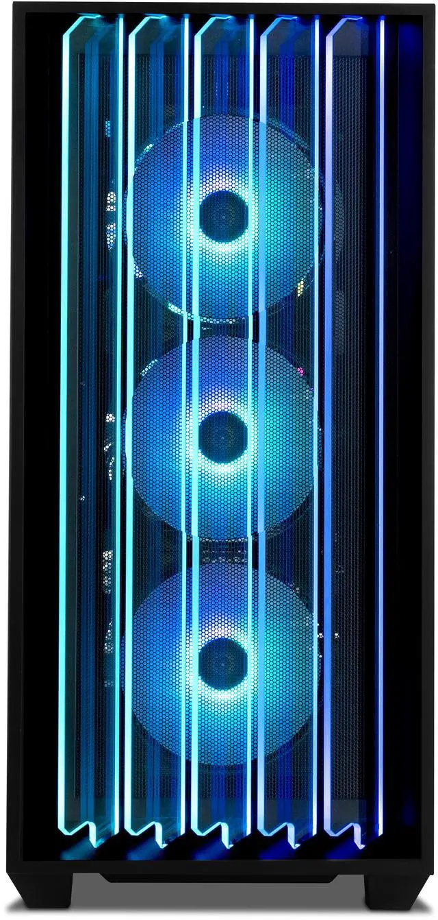 Alt view image 2 of 7 - YEYIAN Gaming PC. Intel Core Ultra 7 265F, NVIDIA RTX 5060 Ti 8GB GDDR7, 240mm AIO 1TB	NVMe, 32GB DDR5, 850W 80+ GOLD, Windows 11 Home. Model YPI-MS265FC-56T1U