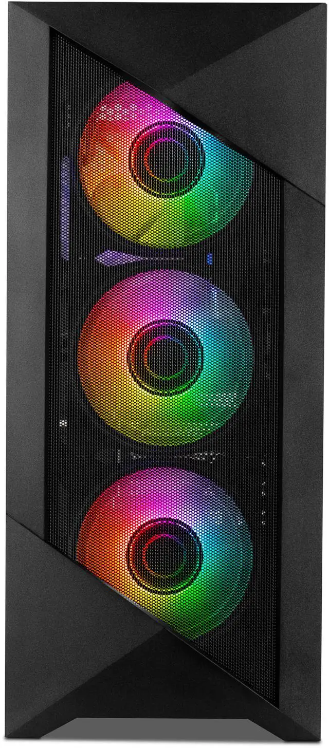 Alt view image 5 of 5 - YEYIAN Gaming PC.Core i5 14400F, RTX 5060 8GB GDDR7, 1TB NVMe, 16GB DDR5, 650W 80+ Gold, Windows 11 Home. Model YPI-ED44F0B-5601U