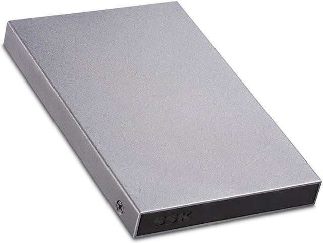 SSK Aluminum USB3.0 to SATA 2.5” External Hard Drive Enclosure