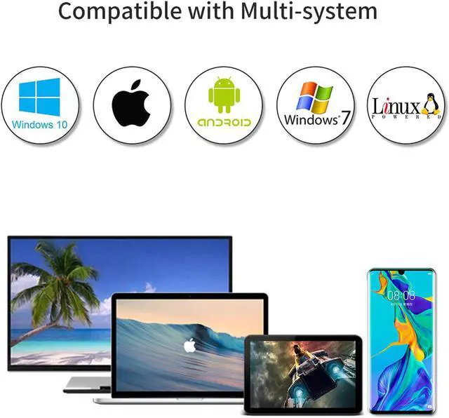 Alt view image 7 of 7 - SSK 1TB Portable External SSD,USB3.2 Gen2(6Gbps) Ultra Speed External Solid State Drive USB-C Mini External SSD with 550MB/s Data Transfer for Laptop, Typc C Phones and More