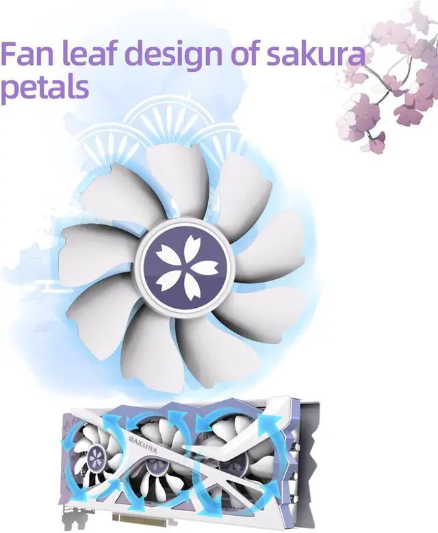 Alt view image 2 of 7 - Yeston Radeon RX 6800 XT 16GB D6 GDDR6 256bit 7nm video cards Desktop computer PC Video Graphics Cards support PCI-Express 4.0 2*DP+1*HDMI-compatible +1*Type c  RGB light effect Fragrant graphics card