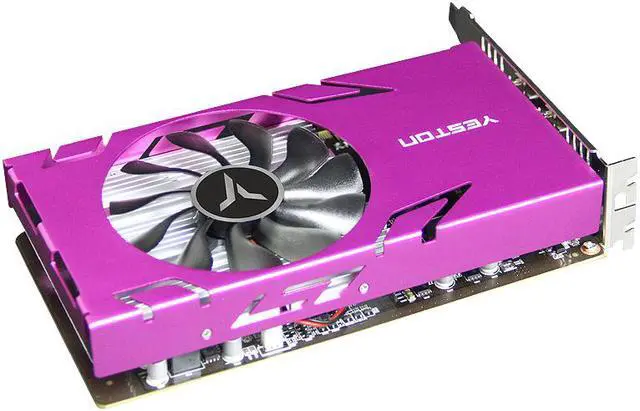 Alt view image 3 of 6 - Yeston Radeon R7 350-2G 6HDMI 2GB 128bit GDDR5 800MHz 512processors PCIExpress 3.0*16 video cards 6 Screen Graphics Card DirectX12 6*HDMI compatible graphics card of Desktop