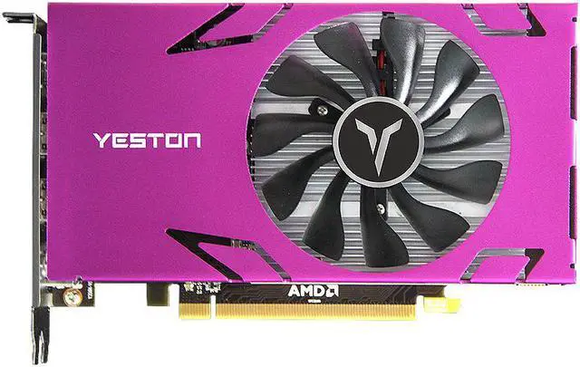 Alt view image 2 of 6 - Yeston Radeon R7 350-2G 6HDMI 2GB 128bit GDDR5 800MHz 512processors PCIExpress 3.0*16 video cards 6 Screen Graphics Card DirectX12 6*HDMI compatible graphics card of Desktop