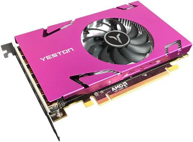 Alt view image 3 of 6 - Yeston Radeon R7 350-4G 6miniDP 4GB 128bit GDDR5 700MHz 512processors PCIExpress 3.0*16 video cards 6 Screen Graphics Card DirectX12 6*Mini Displayport graphics card of Desktop