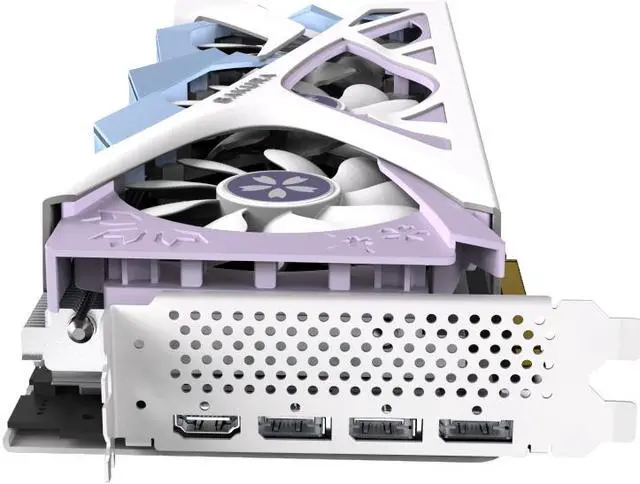 Alt view image 5 of 7 - Yeston Radeon RX 6800 XT 16GB D6 GDDR6 256bit 7nm video cards Desktop computer PC Video Graphics Cards support PCI-Express 4.0 3*DP+1*HDMI-compatible  RGB light effect Fragrant graphics card