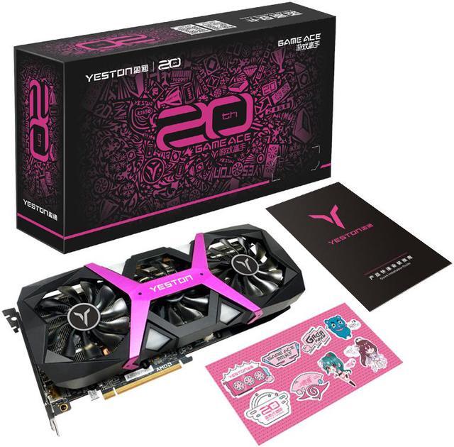 Main image of Yeston Radeon RX 6600 XT 8GB D6 GDDR6 128bit 7nm Desktop computer PC Video Graphics Cards support PCI-Express 4.0 3*DP+1*HDMI-compatible  graphics card