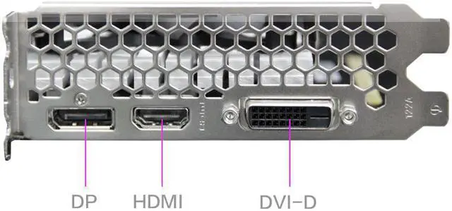 Alt view image 3 of 7 - Yeston GeForce GTX 1650  4GB GDDR6 Graphics cards Nvidia pci express x16 3.0 video cards DirectX 12 Desktop computer PC video gaming graphics card