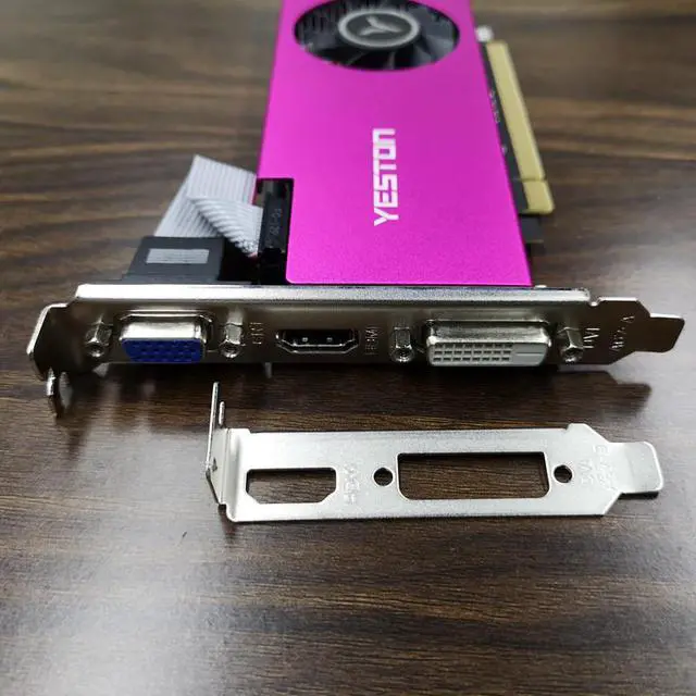 Alt view image 3 of 7 - Yeston Radeon RX560 4GB GDDR5 LP PCI Express 3.0 DirectX12 video gaming graphics card external graphics card for desktop