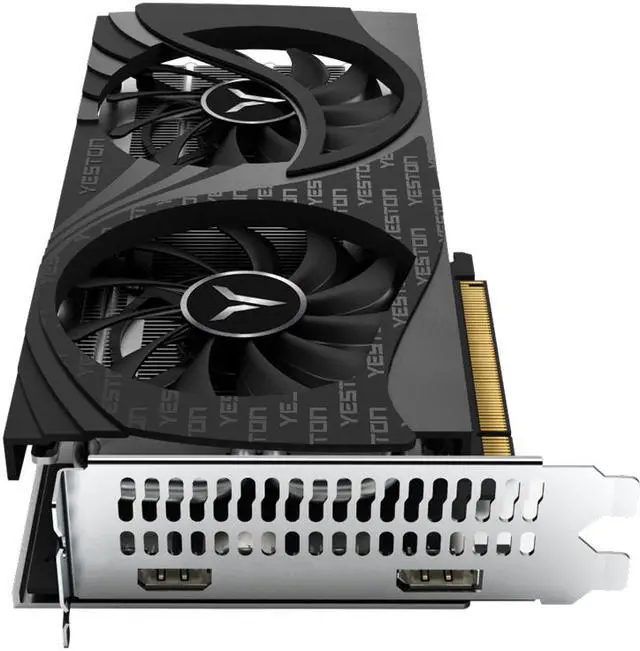 Alt view image 4 of 7 - Yeston Radeon RX 6500 XT 4GB D6 GDDR6 6nm video cards Desktop computer PC Video Graphics Cards support PCI-Express 4.0 1*DP+1*HDMI-compatible  graphics card