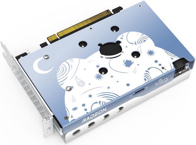 Alt view image 4 of 5 - Yeston Radeon RX 6500 XT 4GB D6 GDDR6 6nm video cards Desktop computer PC Video Graphics Cards support PCI-Express 4.0 1*DP+1*HDMI-compatible  graphics card