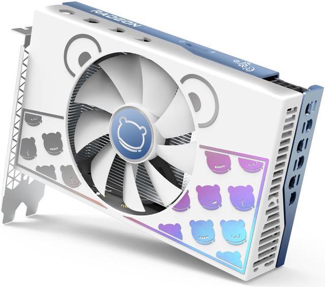 Alt view image 5 of 5 - Yeston Radeon RX 6500 XT 4GB D6 GDDR6 6nm video cards Desktop computer PC Video Graphics Cards support PCI-Express 4.0 1*DP+1*HDMI-compatible  graphics card