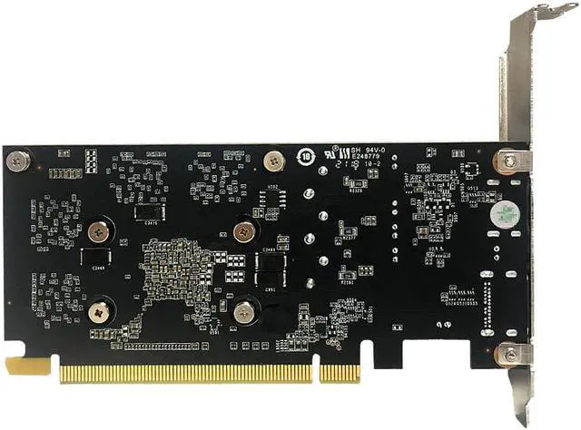 Alt view image 4 of 7 - Yeston GeForce GTX 1650  4GB GDDR6 LP Single Slot Graphics cards Nvidia pci express x16 3.0 video cards DirectX 12 Desktop computer PC video gaming graphics card 4GB With Fan GTX 1650 4G