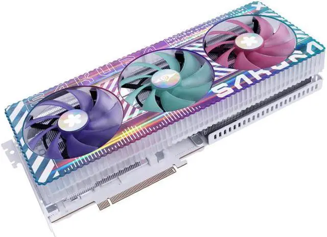 Alt view image 6 of 6 - Yeston GeForce RTX 4070 Ti 12GB GDDR6X PCI Express 4.0 Video Card HDMI 2.1*1 + DP1.4a*3 video cards Desktop computer PC video gaming graphics card