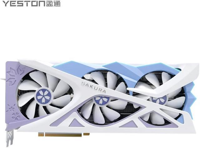 Yeston Sakura GeForce RTX 4070 Ti 12GB GDDR6X PCI Express 4.0 