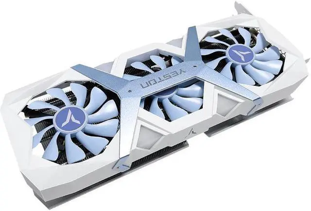 Alt view image 5 of 7 - Yeston Sakura GeForce RTX 4060 Ti 8GB GDDR6 PCI Express 4.0 Video Card HDMI 2.1*1 + DP1.4a*3 video cards Desktop computer PC video gaming graphics card