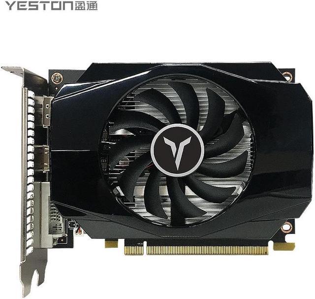 Yeston Radeon RX 550 4GB GDDR5 1183MHz 512processors PCIExpress 3.0  DirectX12 video cards Double slot DP+HDMI compatible +DVI-D graphics card  of 