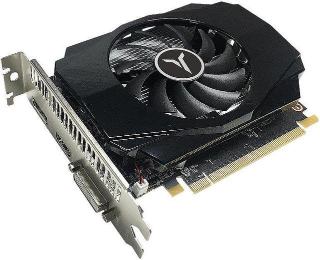 Alt view image 2 of 5 - Yeston Radeon RX 550 4GB GDDR5 1183MHz 512processors PCIExpress 3.0 DirectX12 video cards Double slot DP+HDMI compatible +DVI-D graphics card of Desktop