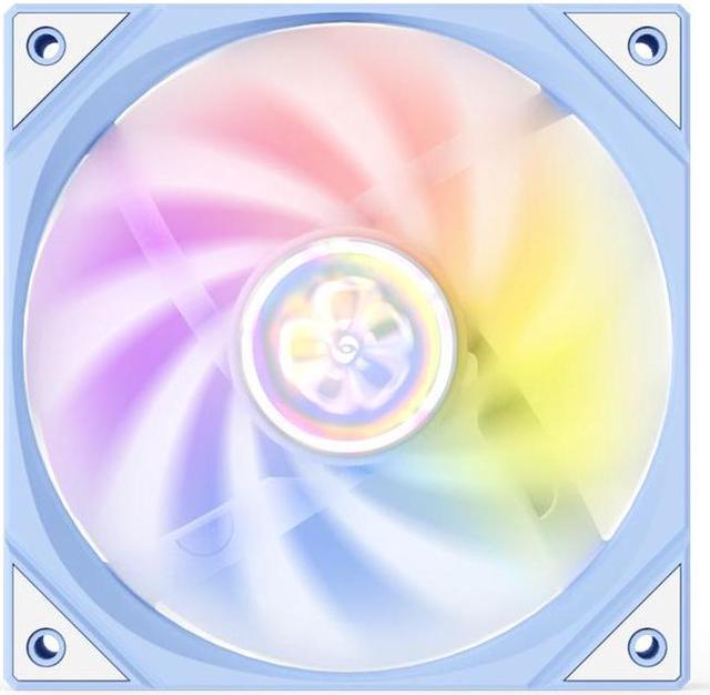 Alt view image 4 of 7 - Yeston New Sakura ARGB LED 120mm Case Fan,Quiet Edition High Airflow Color LED Case Fan for PC Cases, CPU Coolers,Radiators SystemComputer Case Cooling Fan