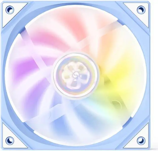 Alt view image 4 of 7 - Yeston New Sakura ARGB LED 120mm Case Fan,Quiet Edition High Airflow Color LED Case Fan for PC Cases, CPU Coolers,Radiators SystemComputer Case Cooling Fan (Reverse Fan) 3 Packs