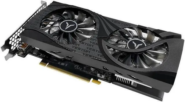 Alt view image 2 of 7 - Yeston RTX 4060 8GB GDDR6 Graphics cards pci express 4.0 video cards Desktop computer PC video gaming graphics card