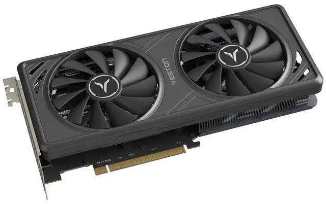 Alt view image 2 of 5 - Yeston RTX 5060 8GB GDDR7 Dual Fan Graphics cards pci express 5.0 video cards Desktop computer PC video gaming graphics card